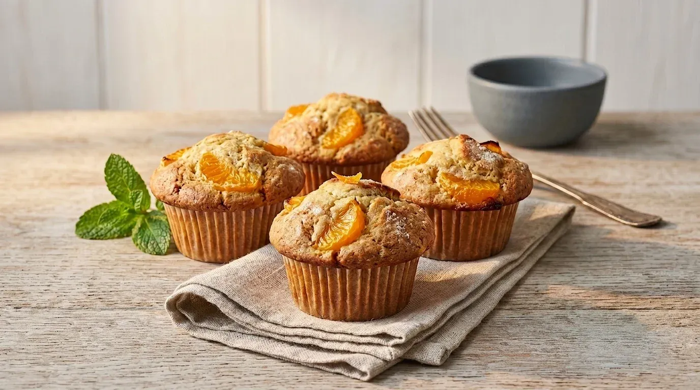 Mandarinos joghurtos muffin