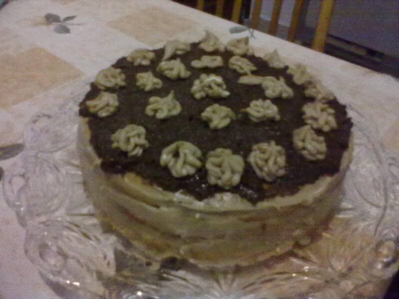 Gesztenyés torta
