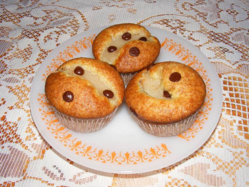 Gyümölcsös-joghurtos muffin