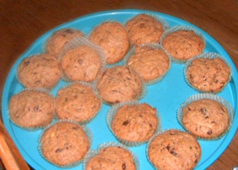 Fahéjas-csokis muffin