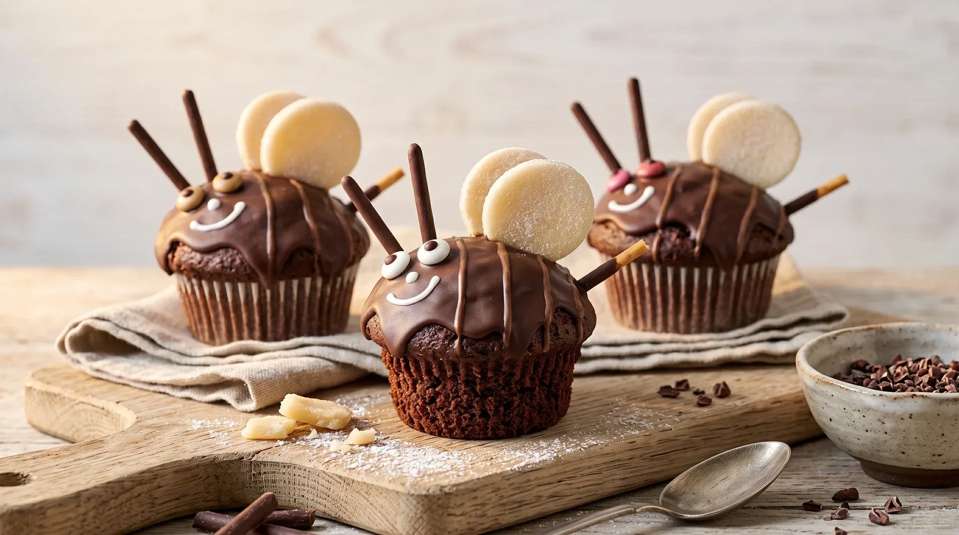 Muffin méhecskék