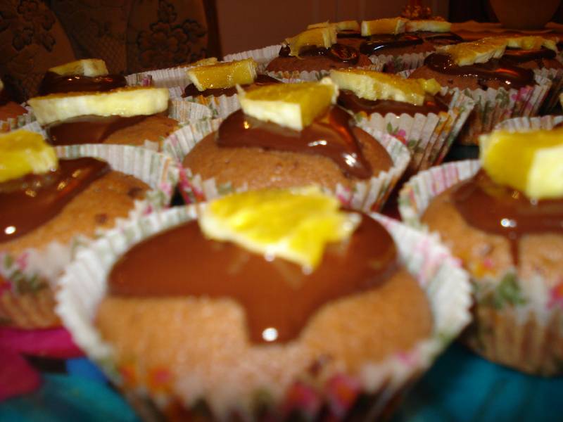 Narancsos fahéjas muffin