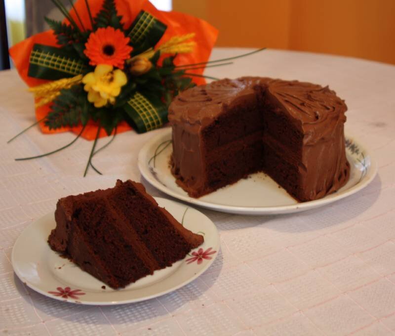 Finom csokoládétorta