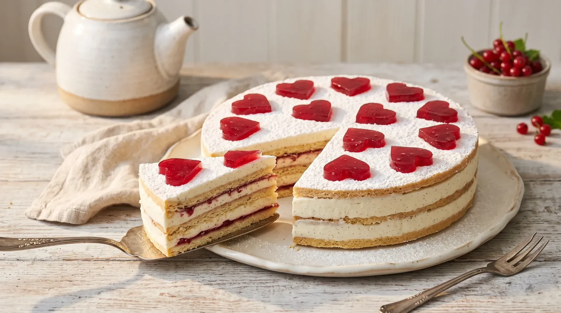 Tejszínes torta