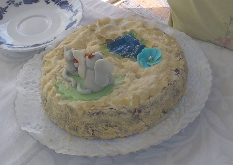 Mogyorós sivatag torta