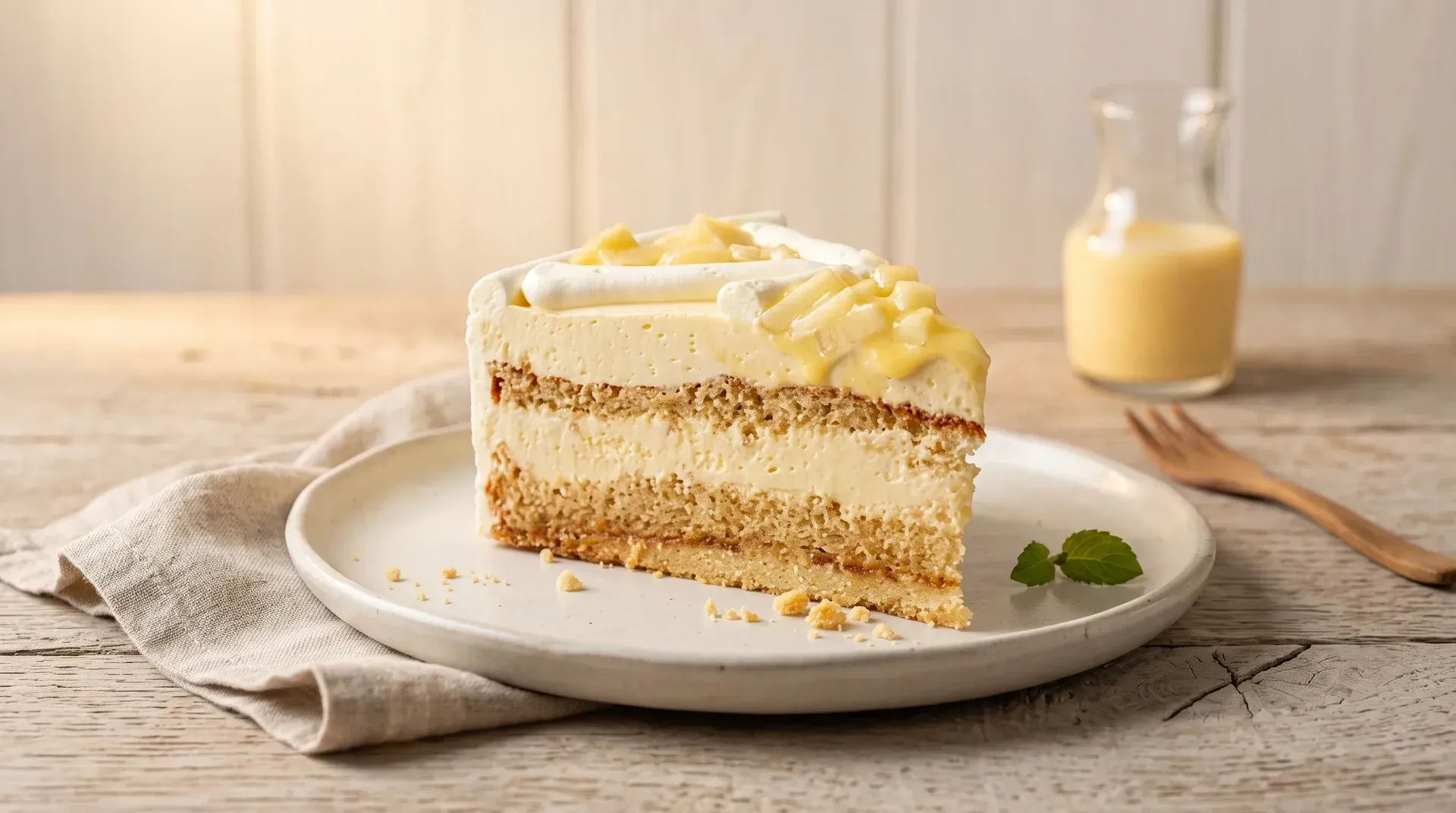 Almás tojáslikőrtorta
