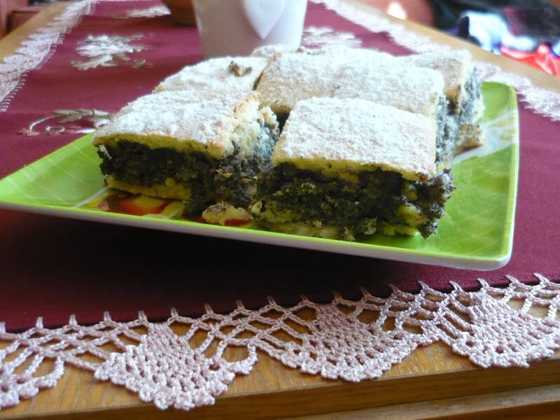 Pehelykönnyű mákos pite