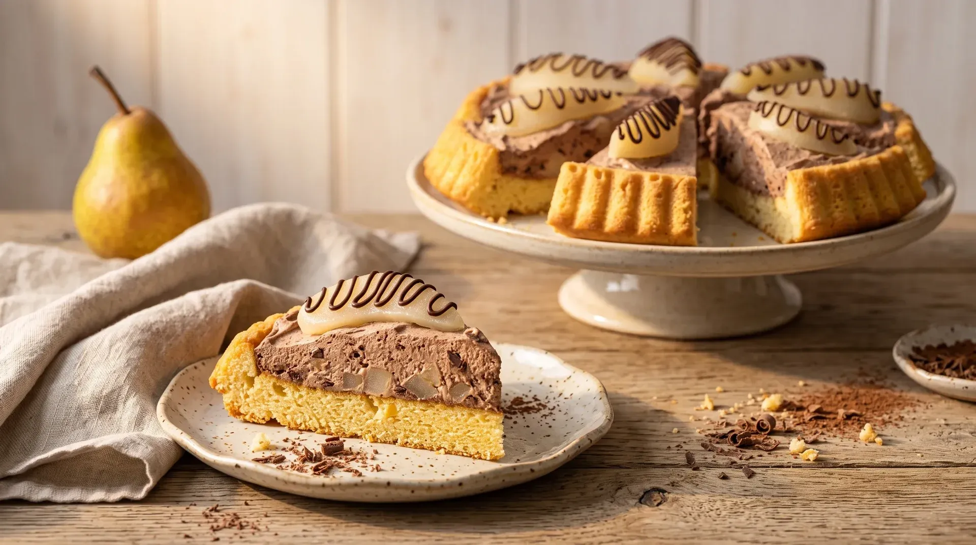 Körtés-csokis torta