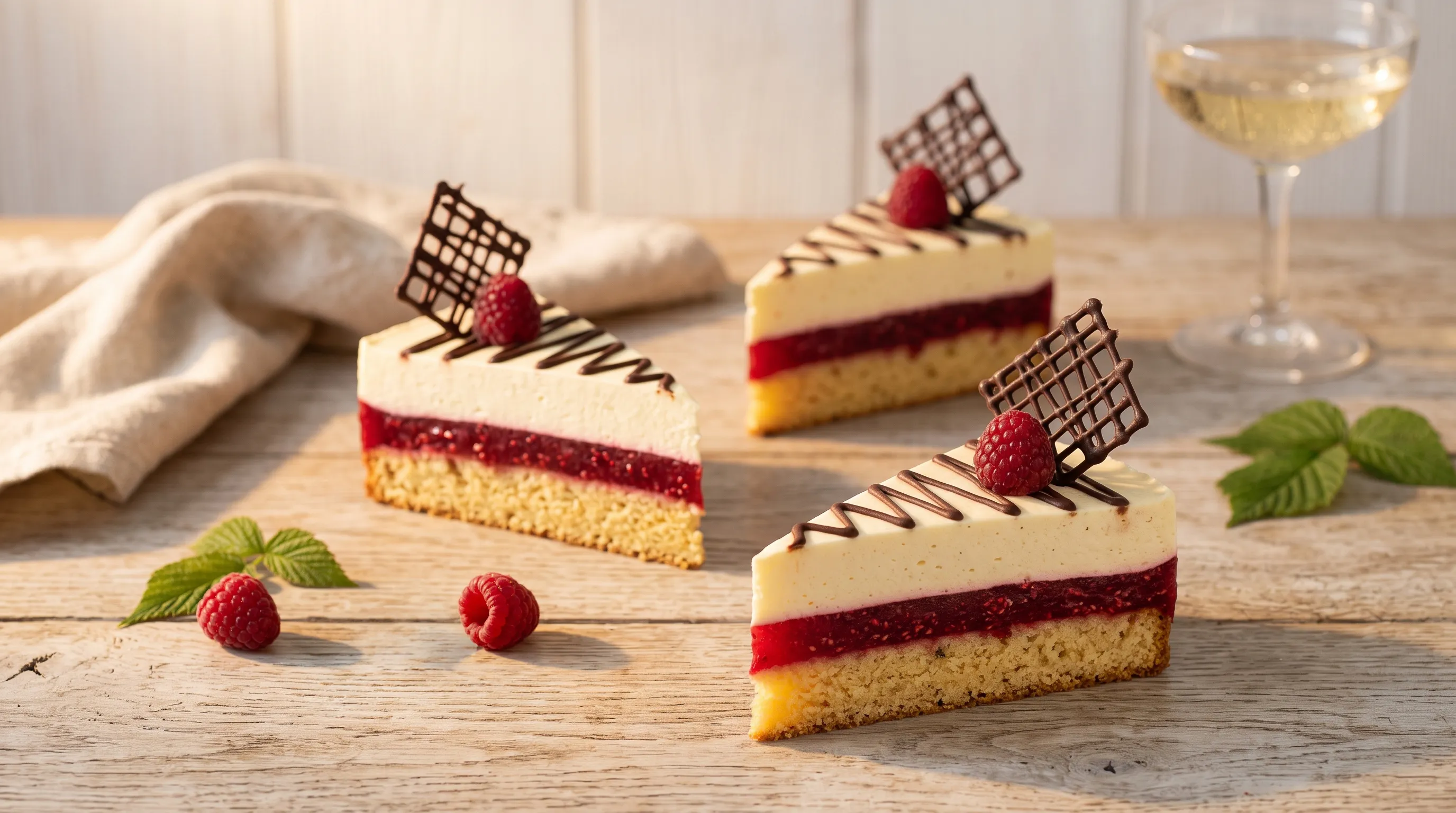 Málnás pezsgőtorta
