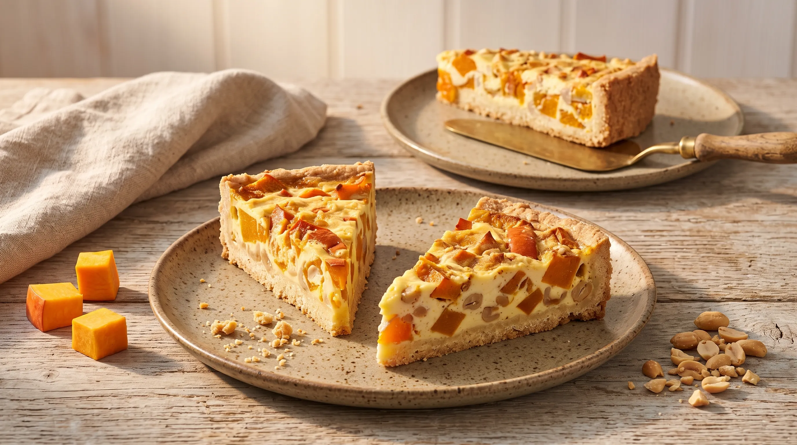 Pikáns-tökös-sajtkrémes torta