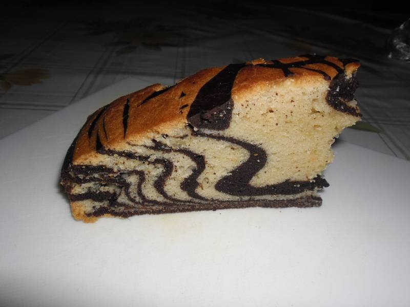 Zebra torta