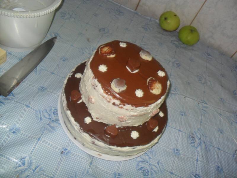 Mogyikrémes torta