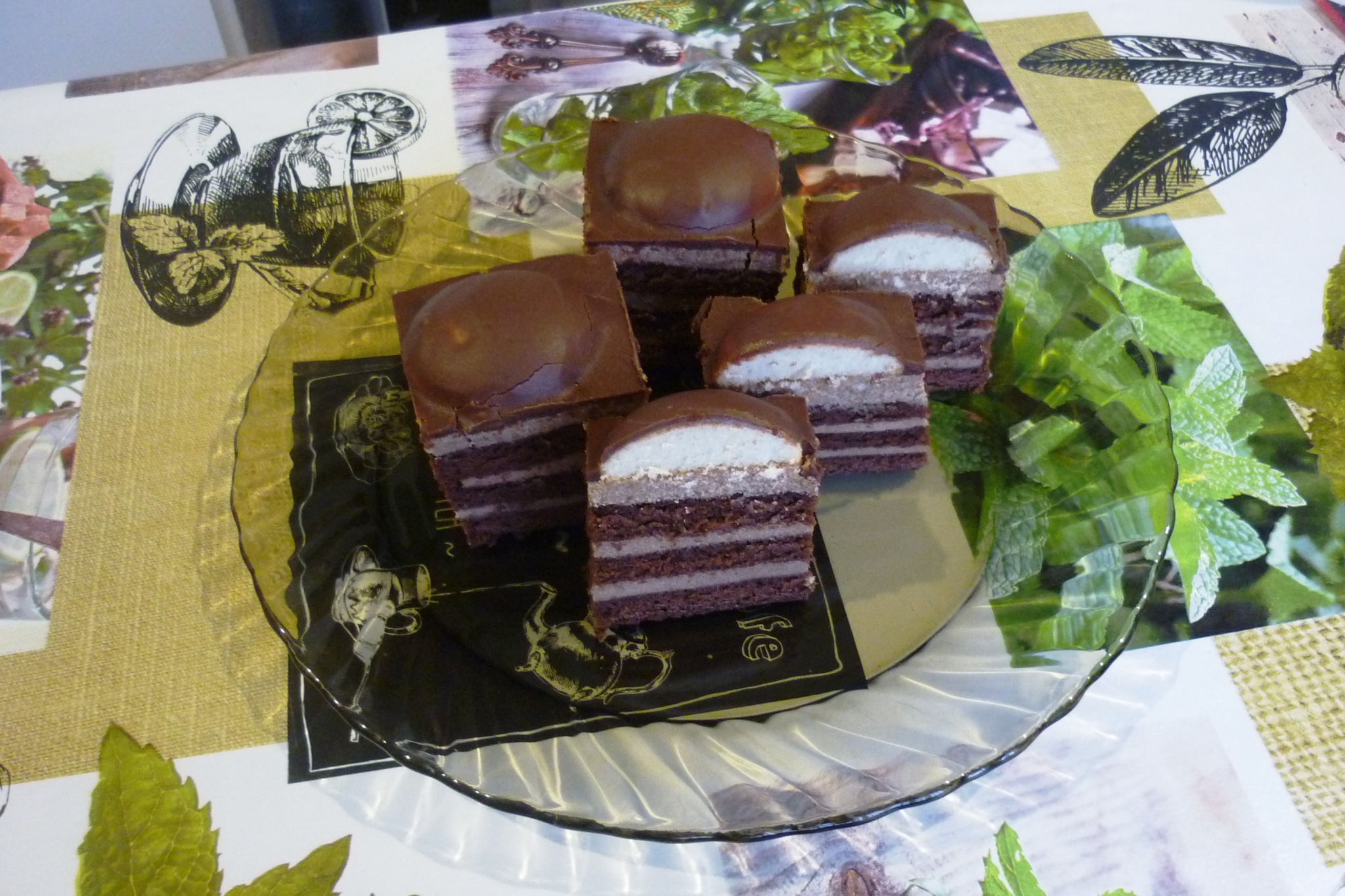 Kakaós tangó szelet