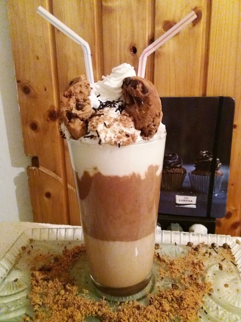 Triplacsokis milkshake