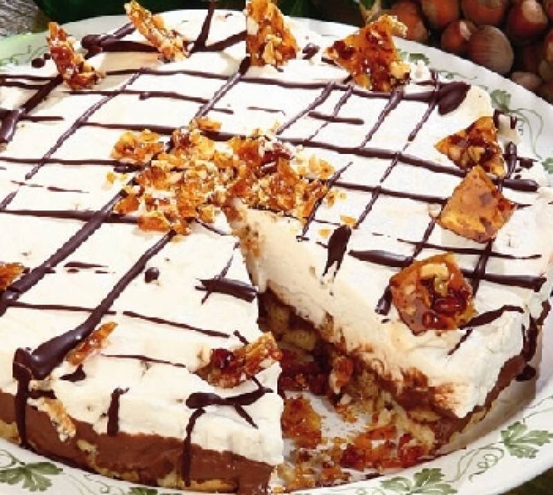 Mogyorós karamelltorta