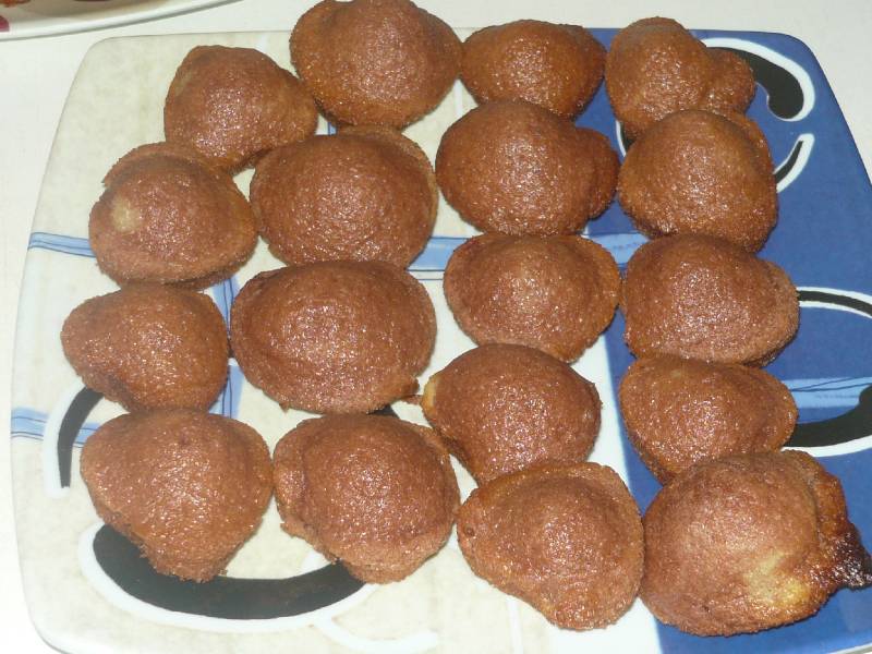 Eperlekváros csokis muffin