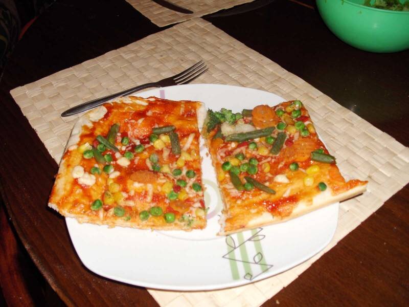 Vega pizza