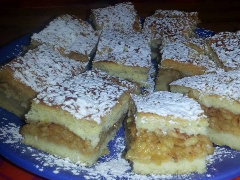Forró amerikai almás pite
