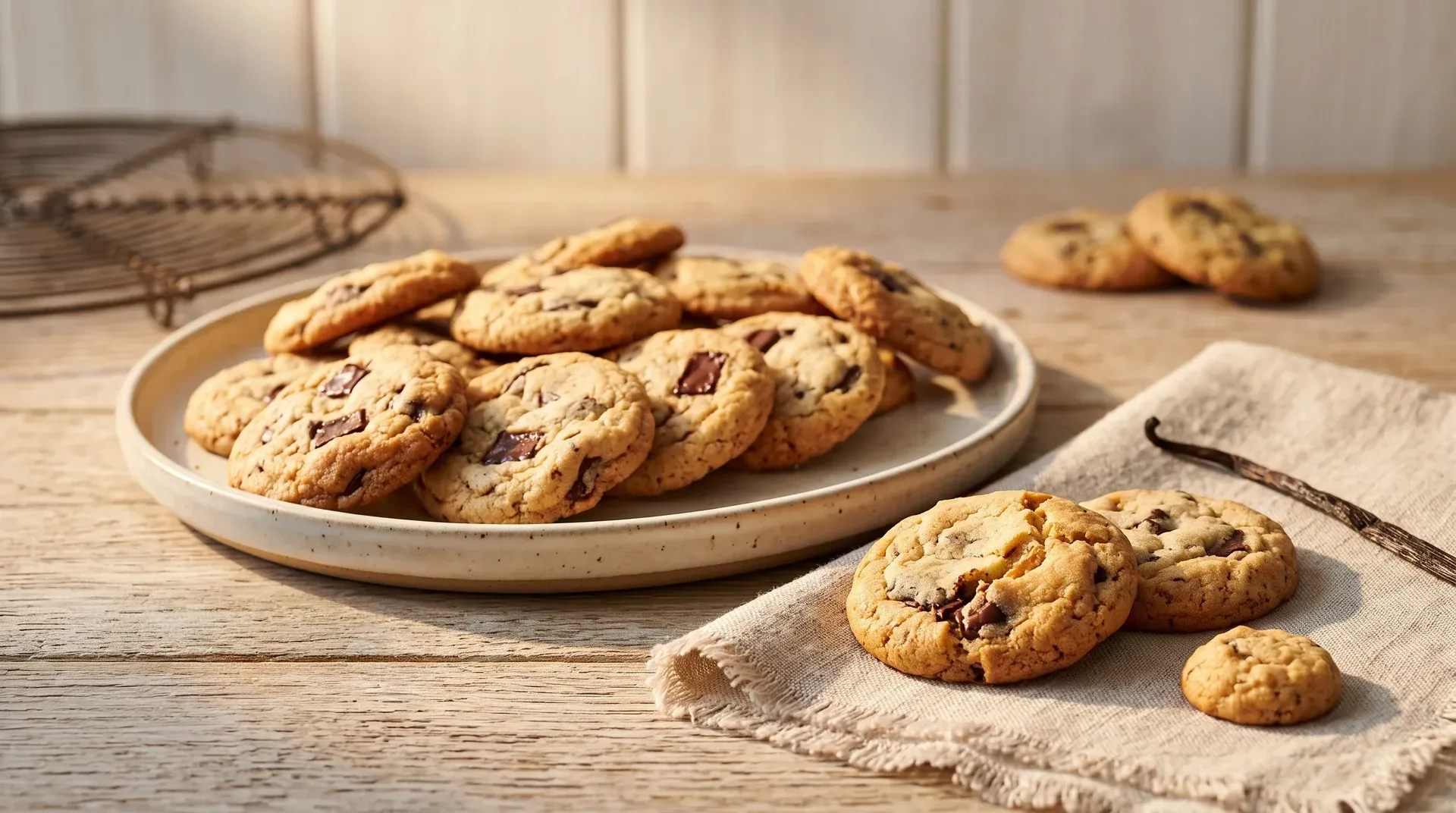 Csokis-vaníliás cookie