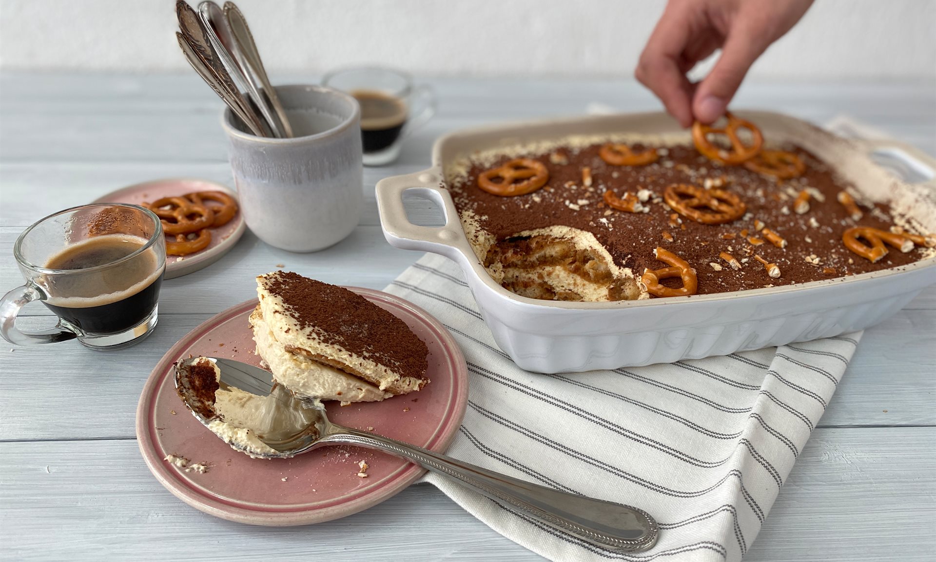 Tiramisu búzasörrel