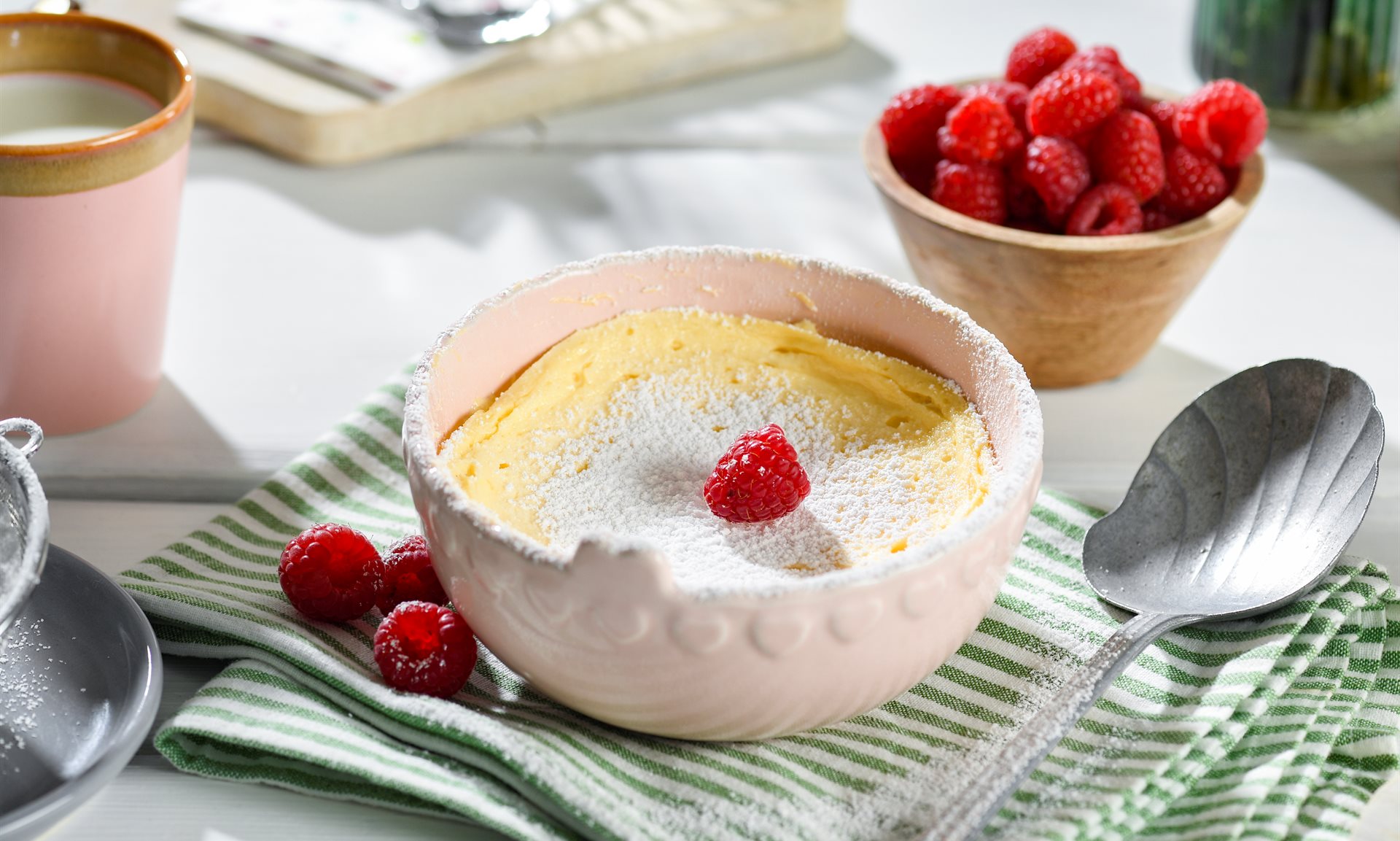 Sajttorta mikróban