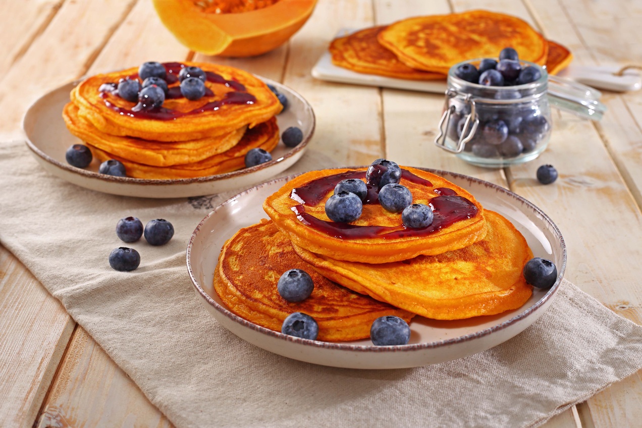 Sütőtökös amerikai palacsinta