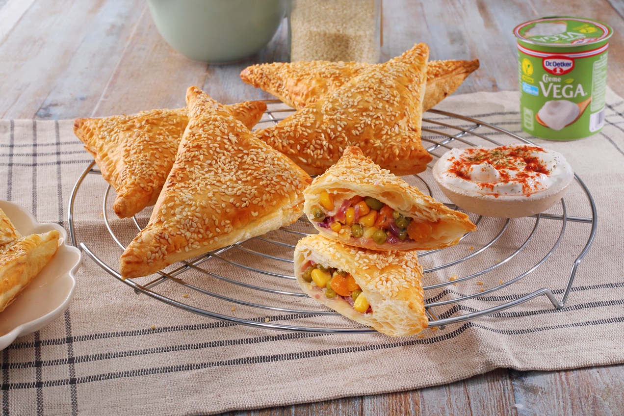 Leveles zöldséges táskák Airfryerben