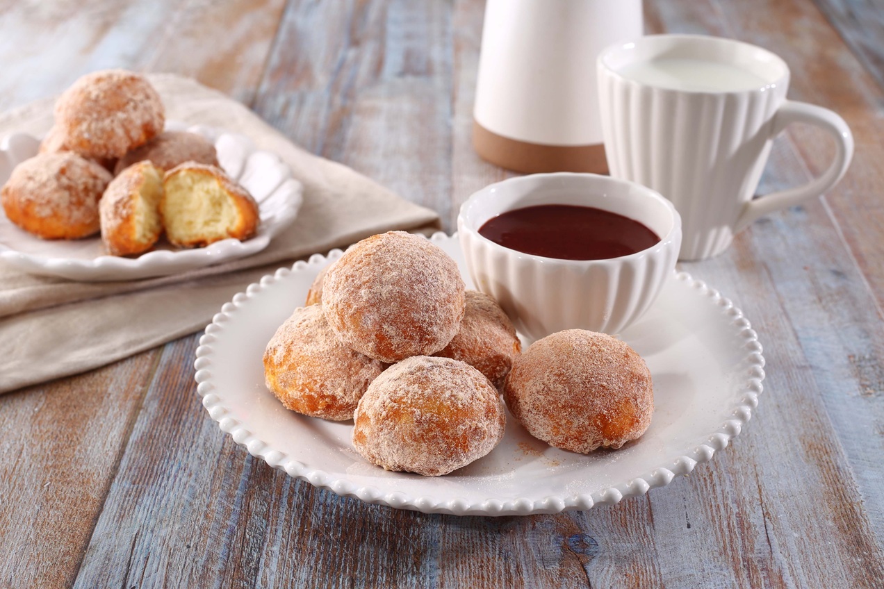 Fánkgolyók Airfryerben