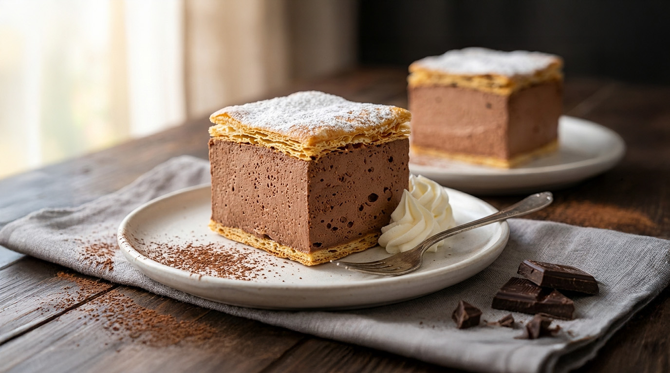 Csokoládéízű krémes