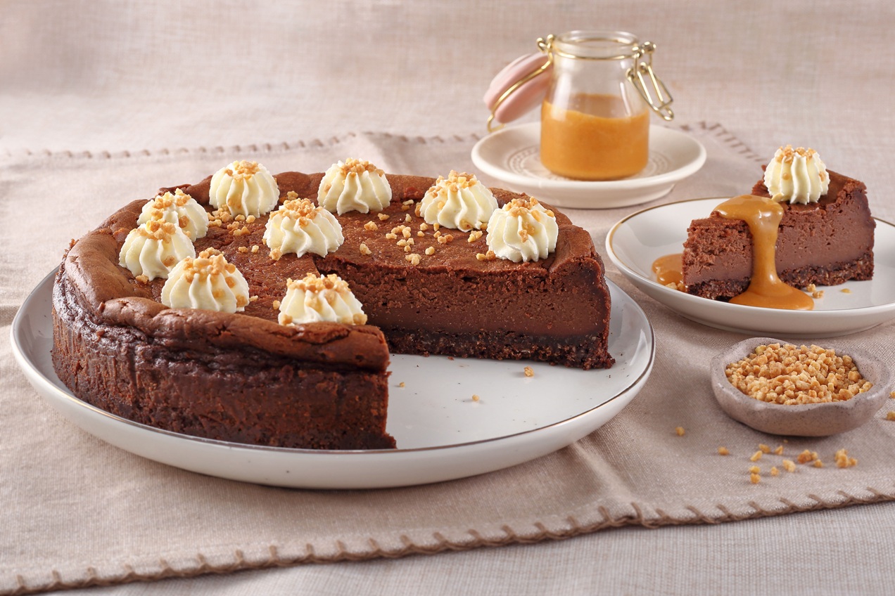 Csokoládés sajttorta