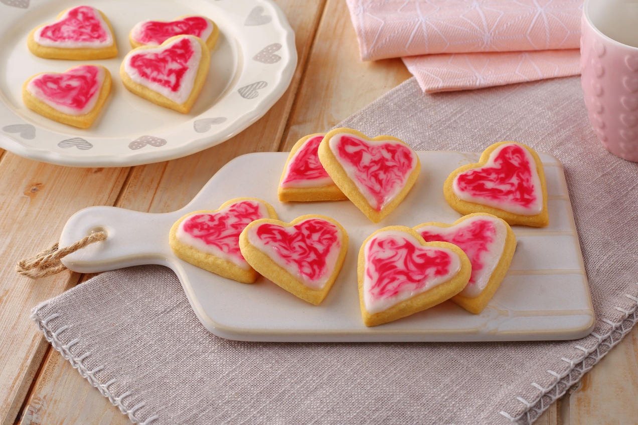 Szívecske kekszek Airfryerben