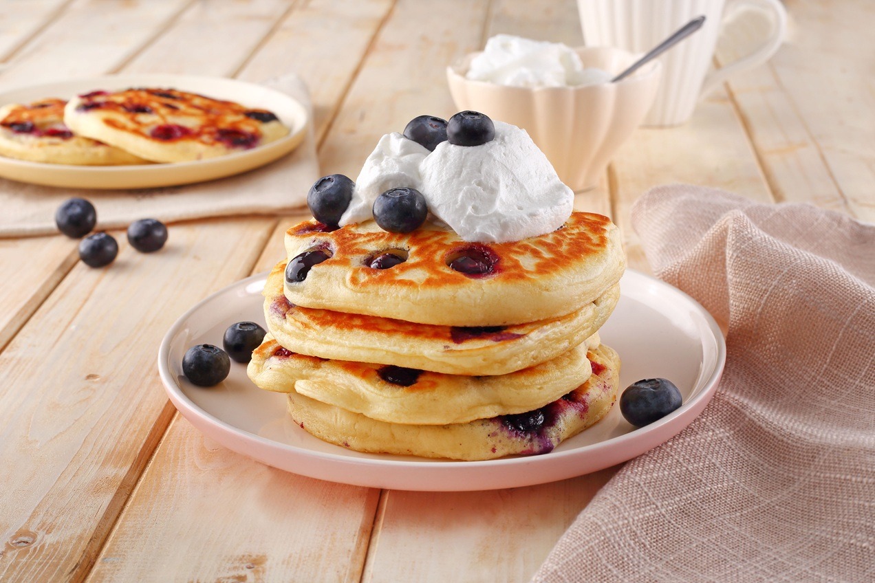 Áfonyás amerikai palacsinta