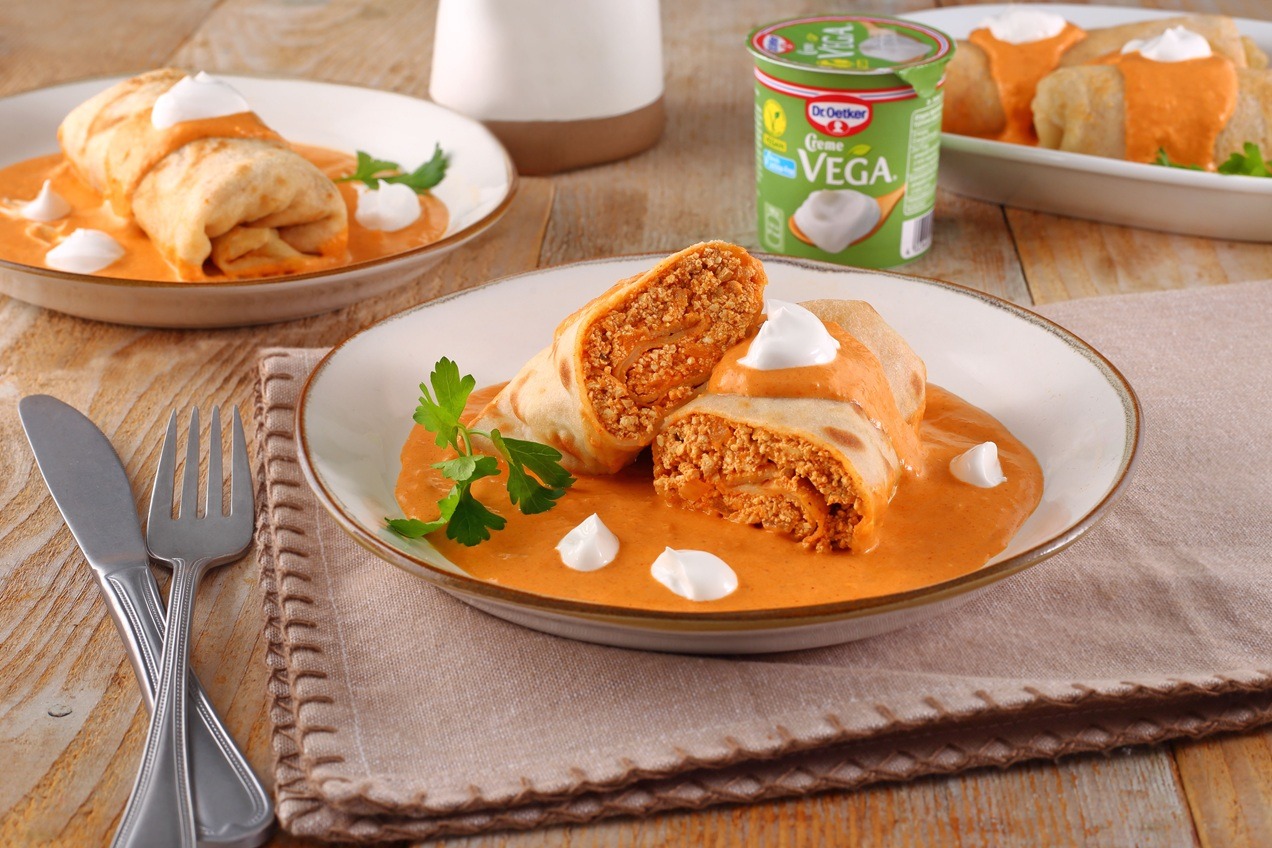 Vegán hortobágyi palacsinta