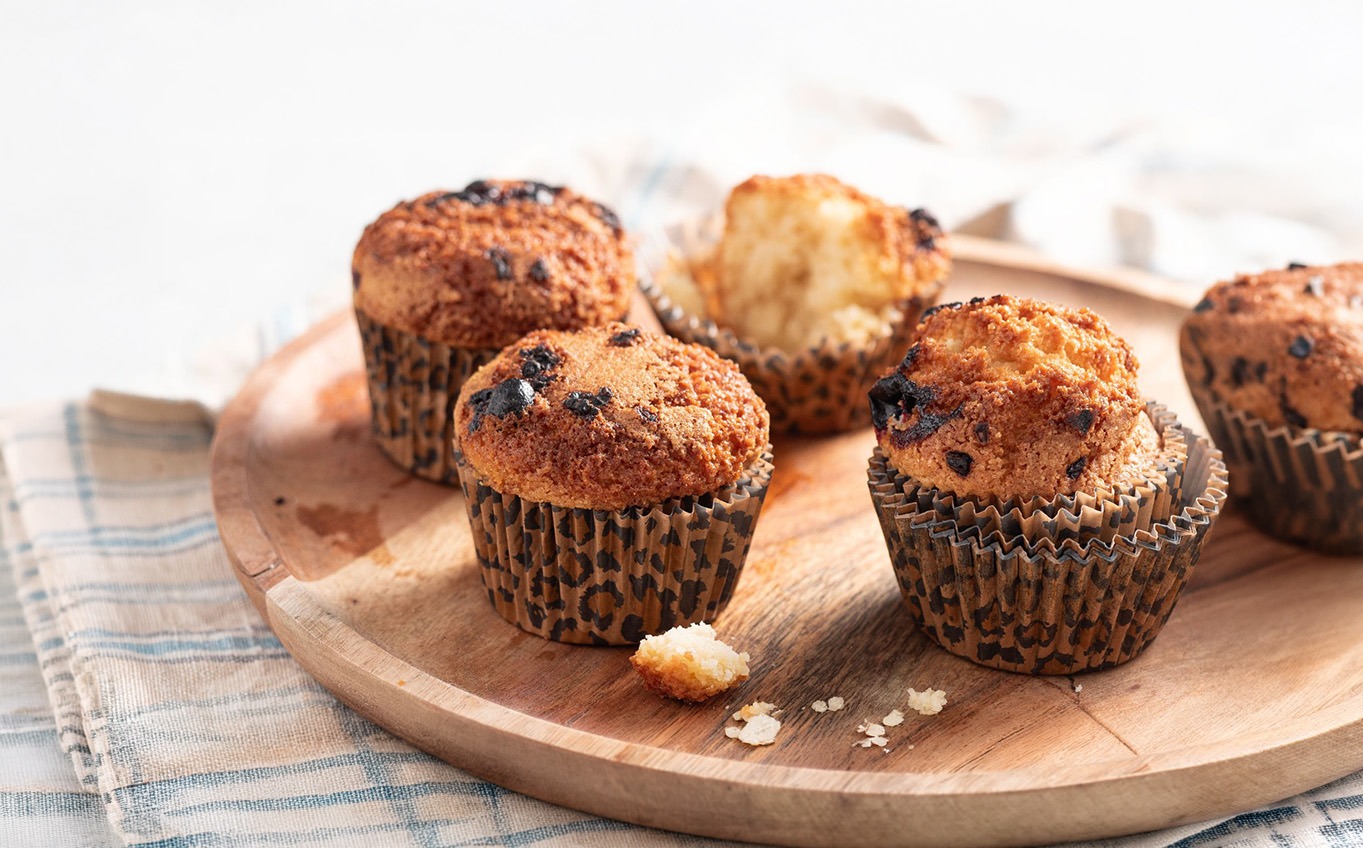 Vaníliás cupcake Airfryerben