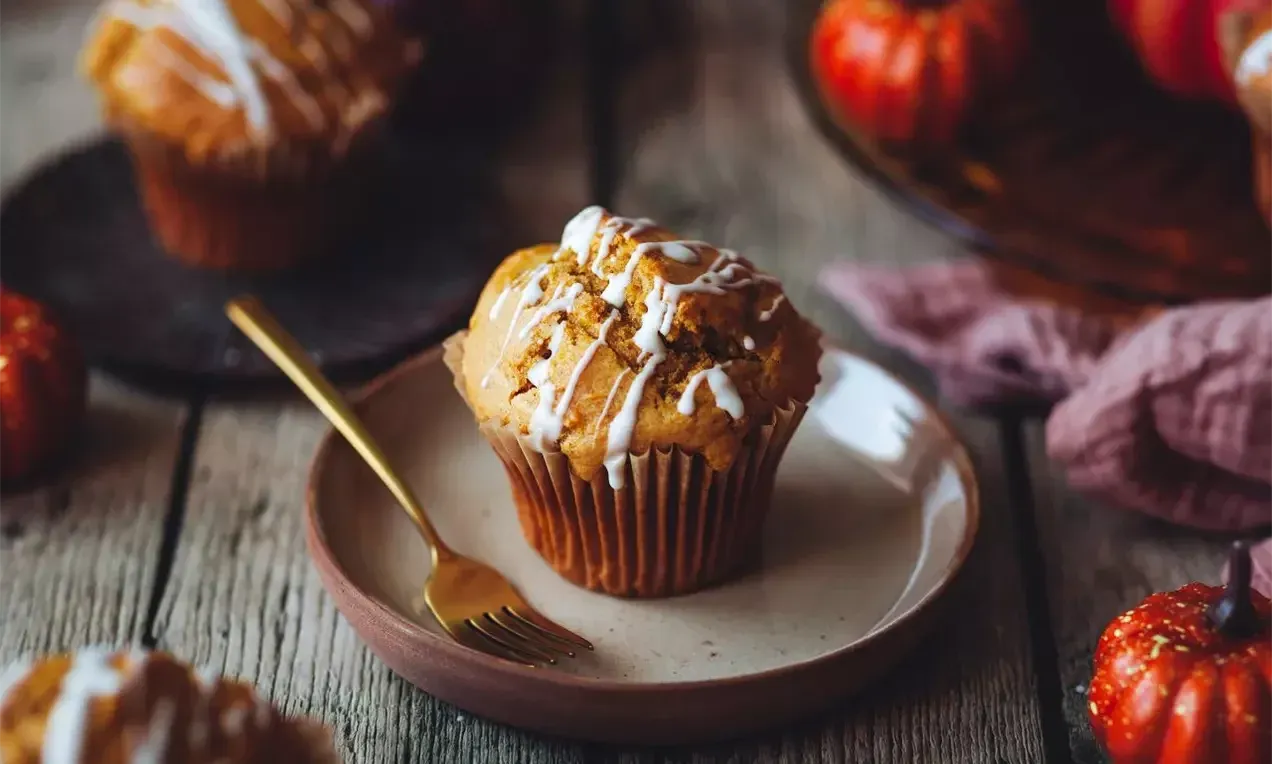 Muffin sütőtökös fűszerkeverékkel