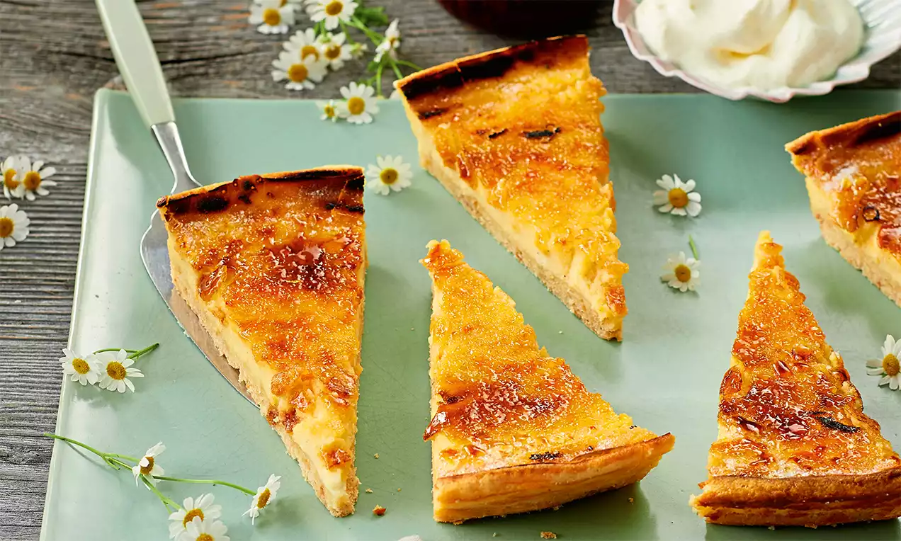 Créme Brulée sajttorta