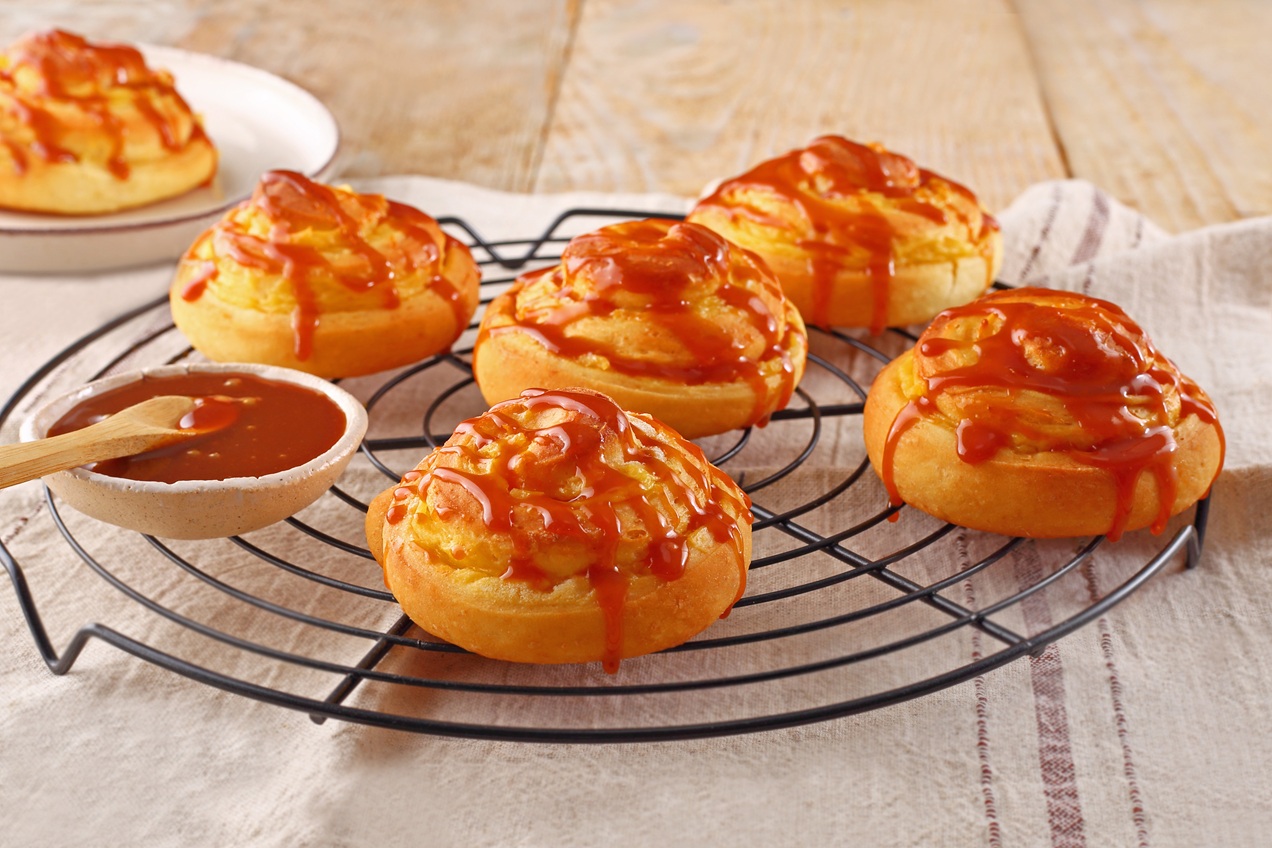 Creme Brûlée csigák