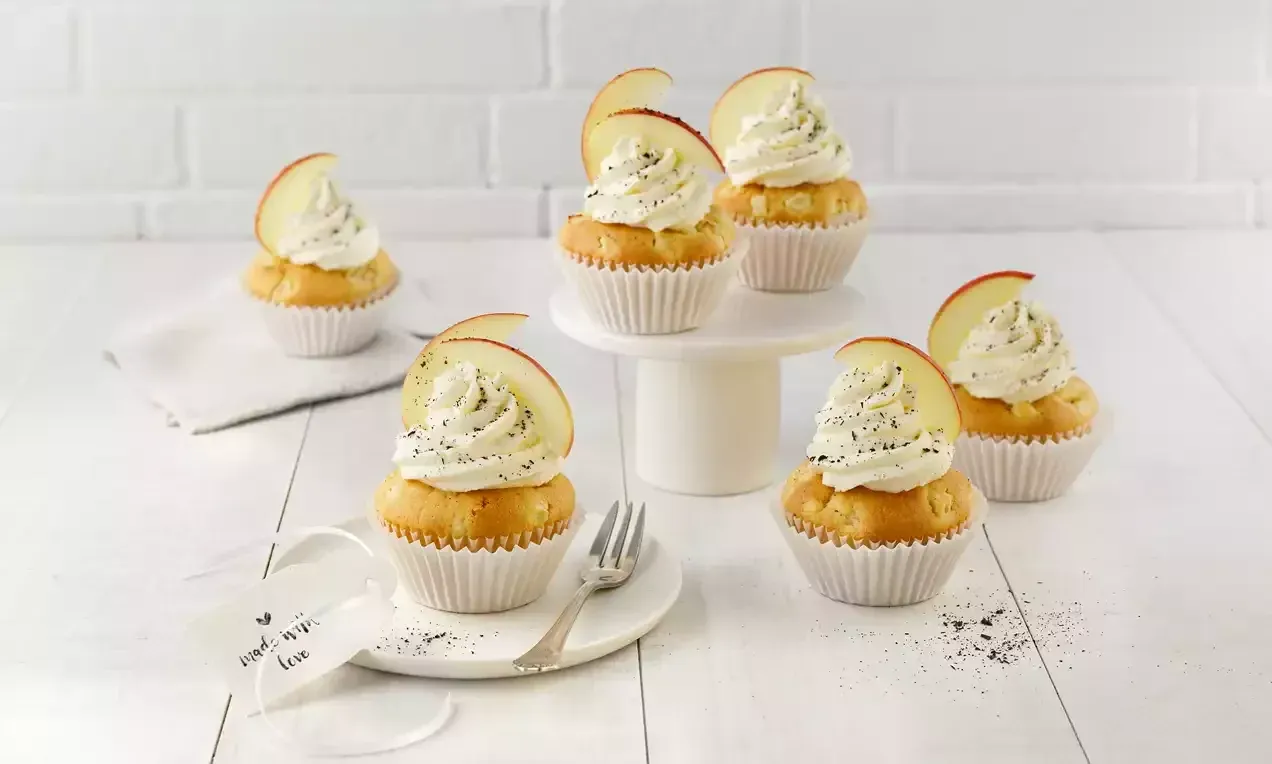 Almás cupcake
