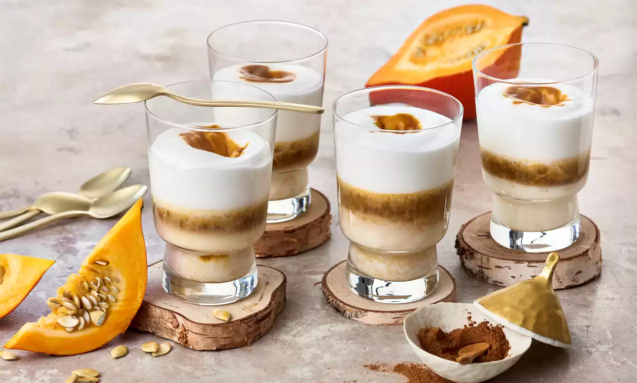 Fűszeres, sütőtökös latte