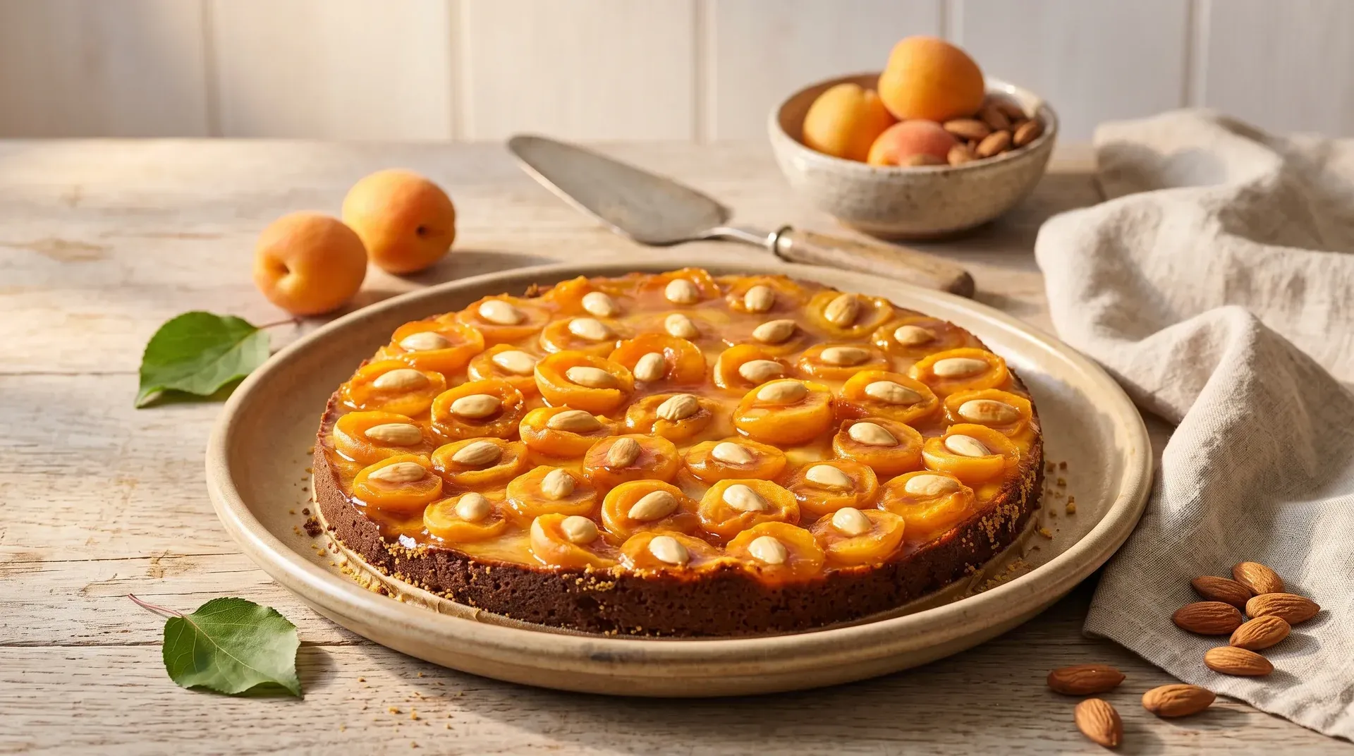Nyári kajszi torta