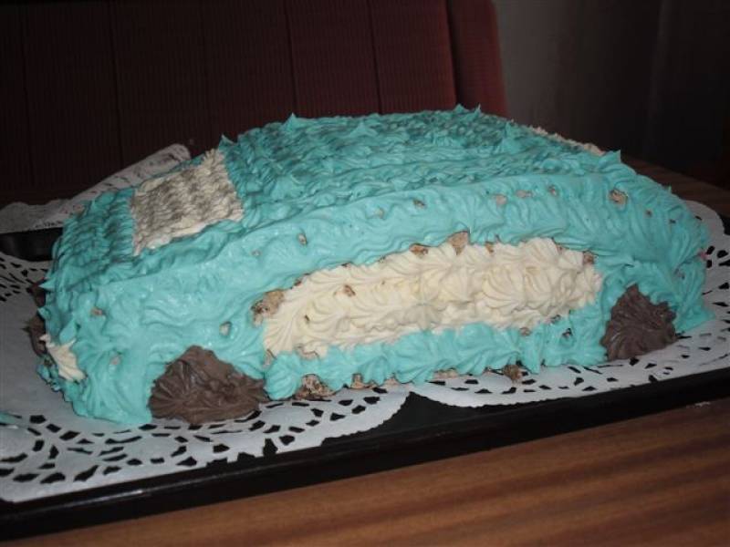 Autó torta