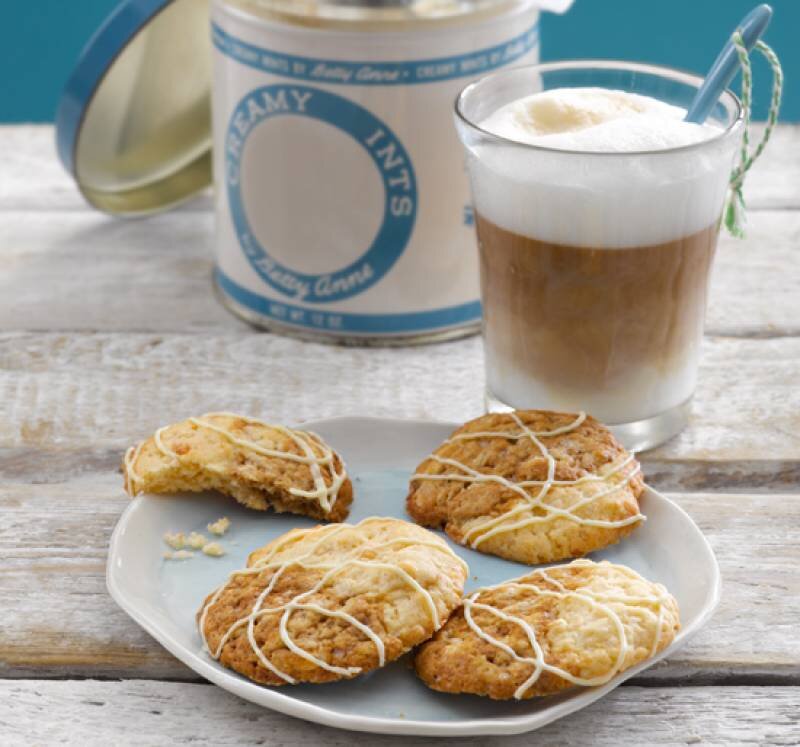 Kávés cookie fehércsokoládéval