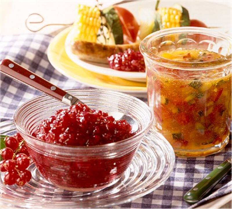 Ribizlis-hagymás chutney