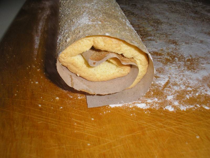 Mascarponés-túróstekercs