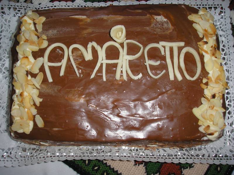 Amaretto-torta II