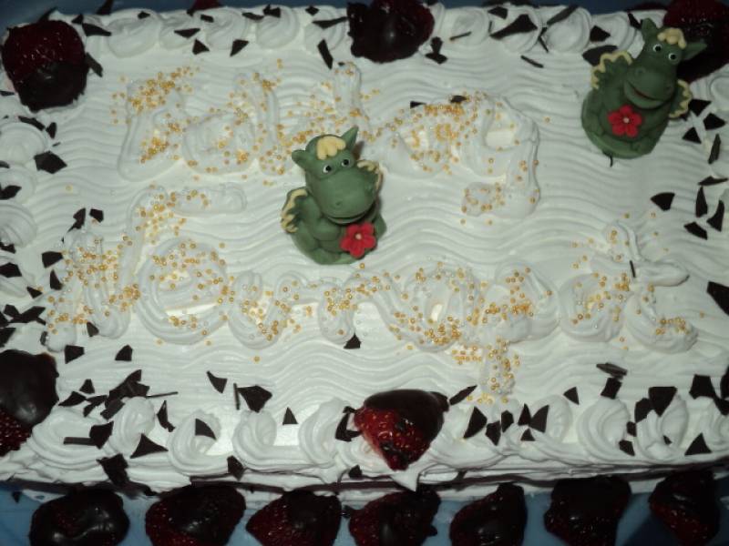 Epres-vaníliás torta