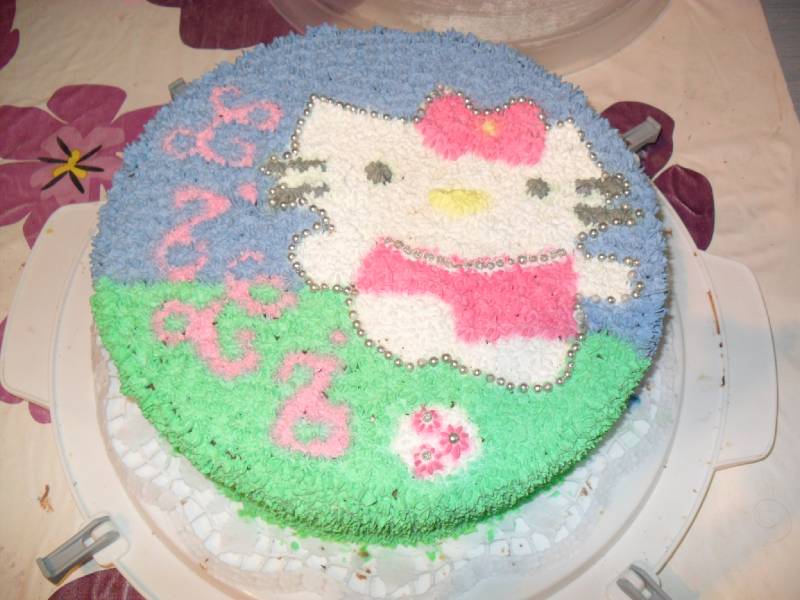 Hello Kitty trüffel torta
