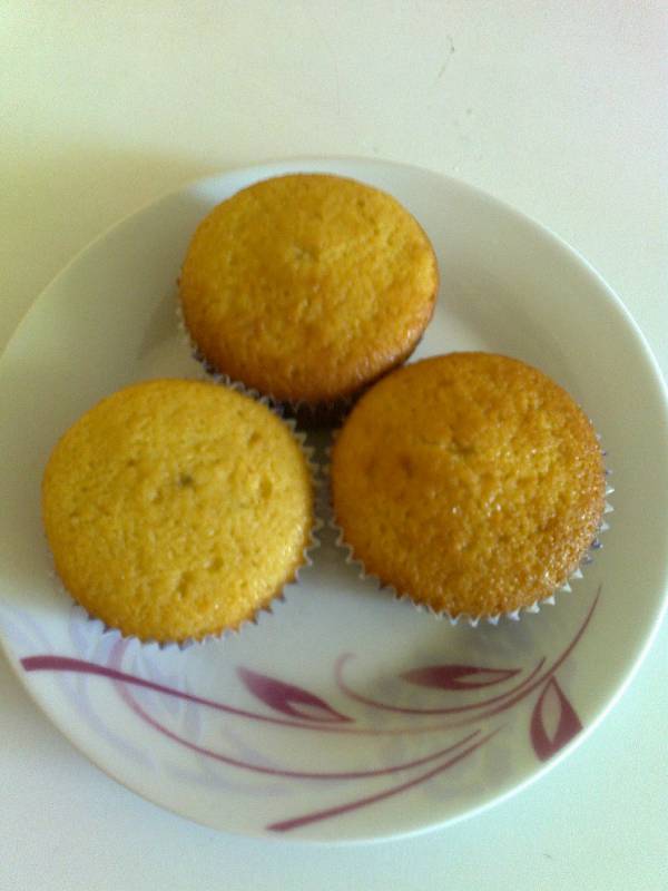 Citromos-szedres muffin