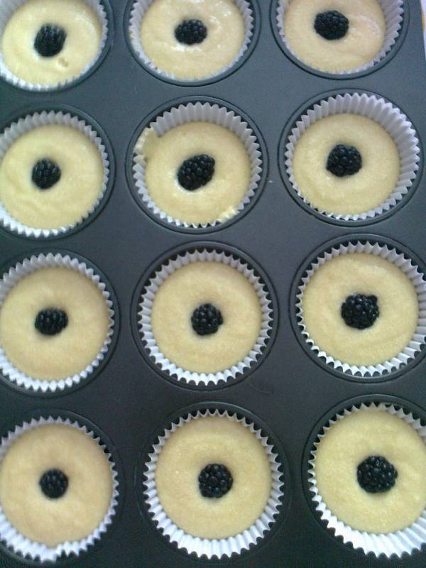 Citromos-szedres muffin