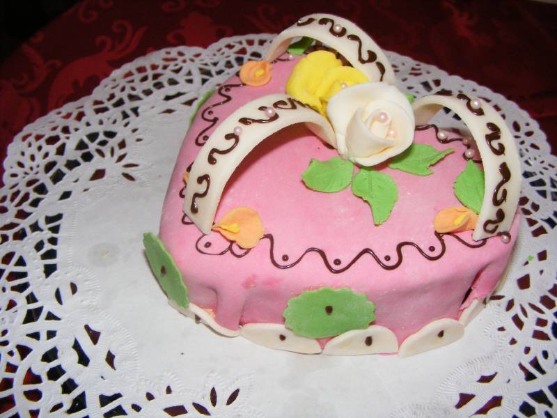 Szívecske torta